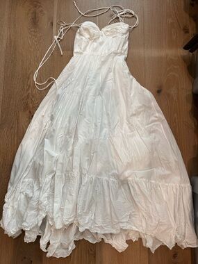 Zara white maxi dress (IG viral dress)